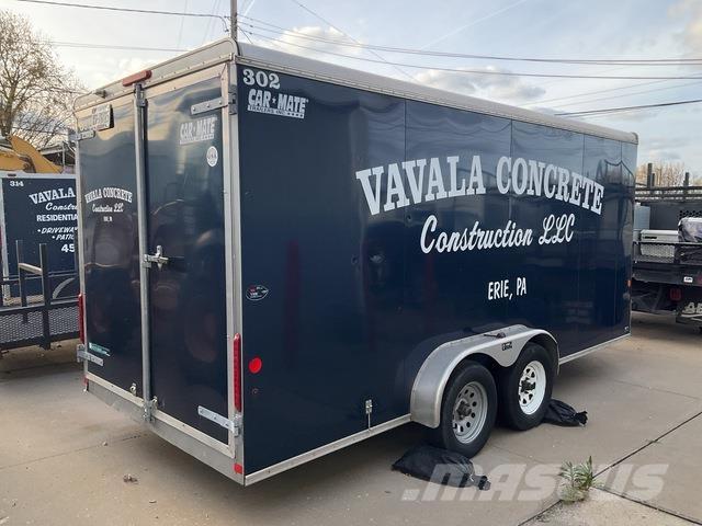 Car Mate  Gesloten opbouw trailers