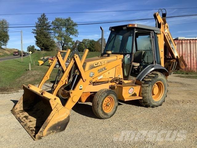 CASE 580L Graaf-laadcombinaties