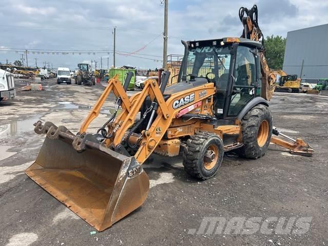 CASE 590SN Graaf-laadcombinaties