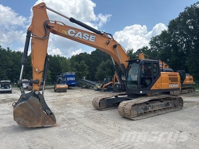 CASE CX260E Rupsgraafmachines