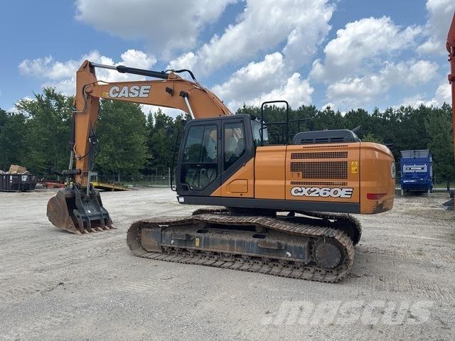 CASE CX260E Rupsgraafmachines