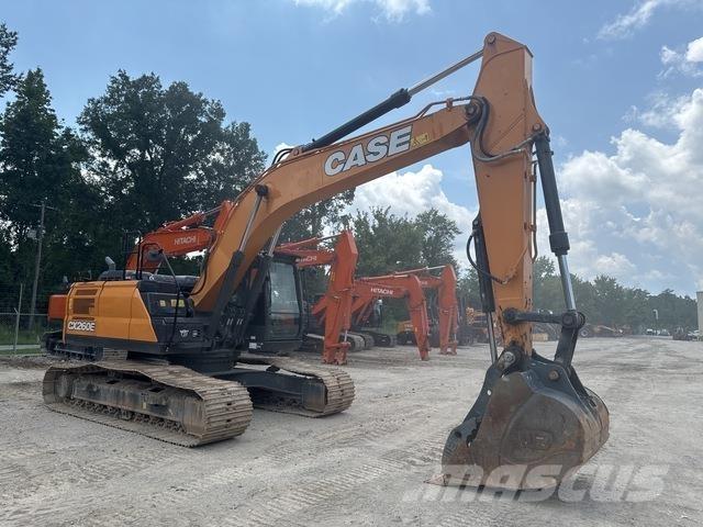 CASE CX260E Rupsgraafmachines