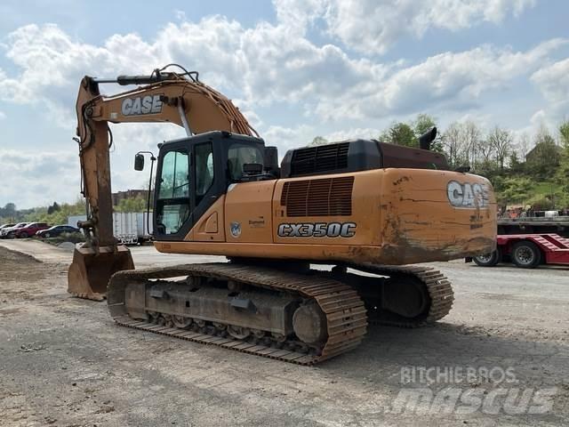 CASE CX350C Rupsgraafmachines