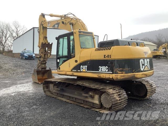CAT 318C Rupsgraafmachines