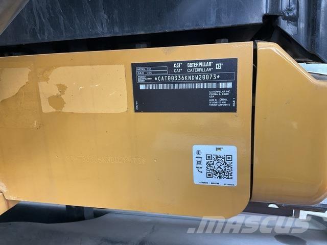 CAT 336 Rupsgraafmachines
