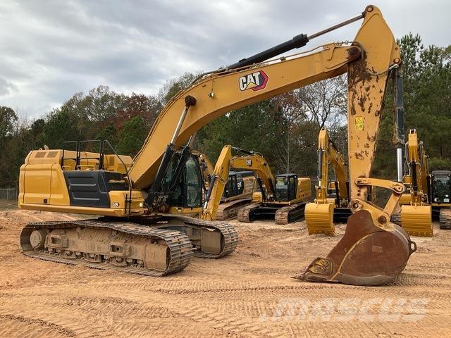 CAT 349 Rupsgraafmachines