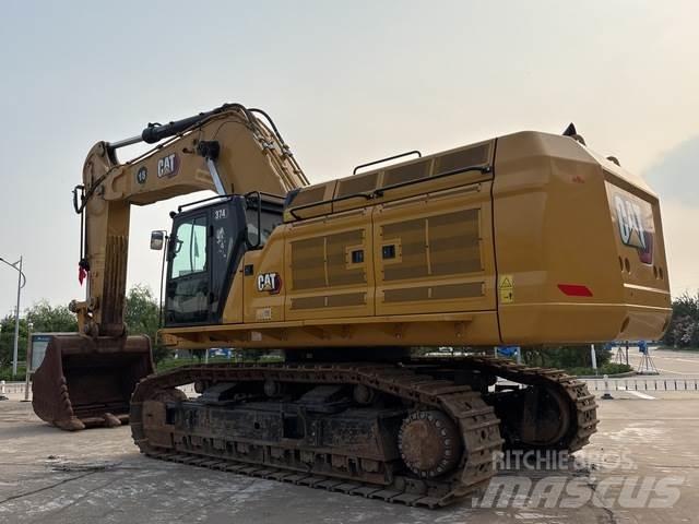 CAT 374 Rupsgraafmachines