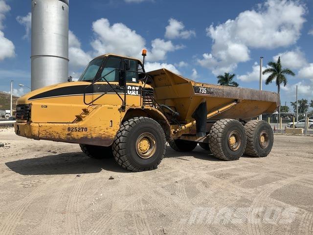 CAT 735 Knik dumptrucks
