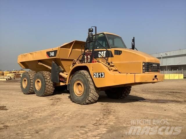 CAT 740 Knik dumptrucks