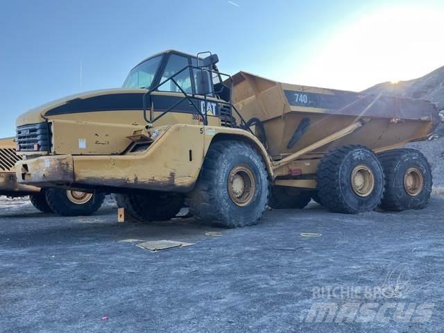 CAT 740 Knik dumptrucks