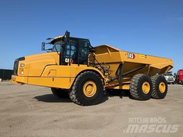 CAT 745 Knik dumptrucks
