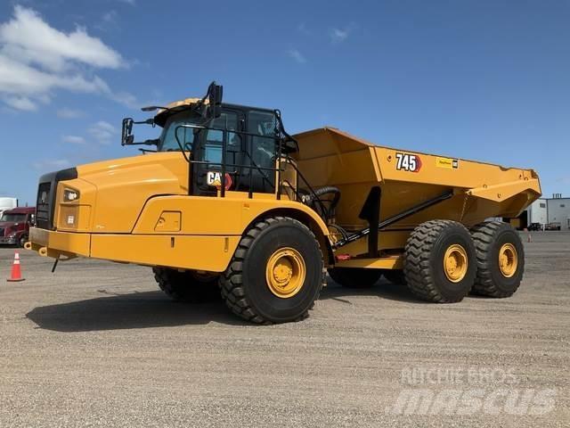 CAT 745 Knik dumptrucks