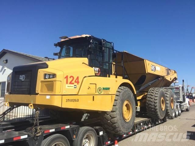 CAT 745 Knik dumptrucks
