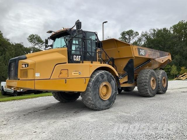 CAT 745 Knik dumptrucks