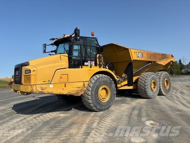 CAT 745 Knik dumptrucks