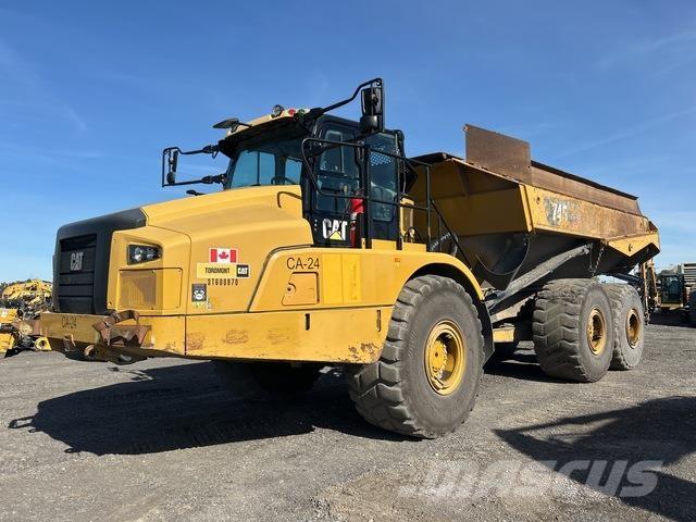 CAT 745 Knik dumptrucks