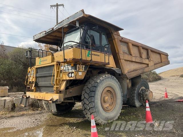 CAT 775E Knik dumptrucks