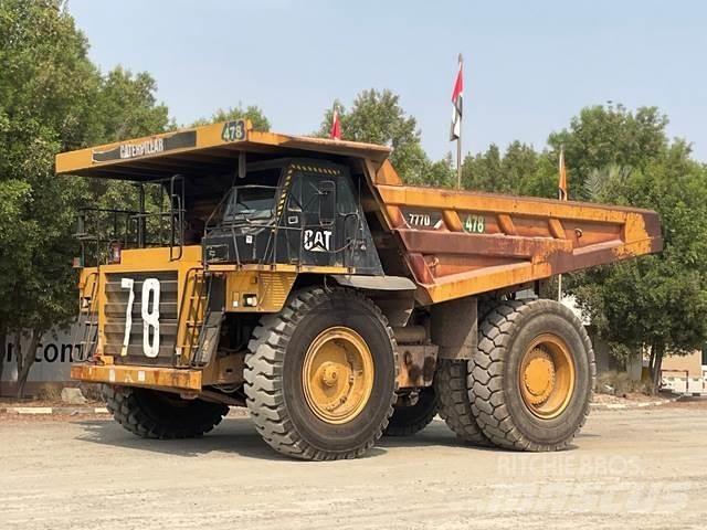 CAT 777D Knik dumptrucks