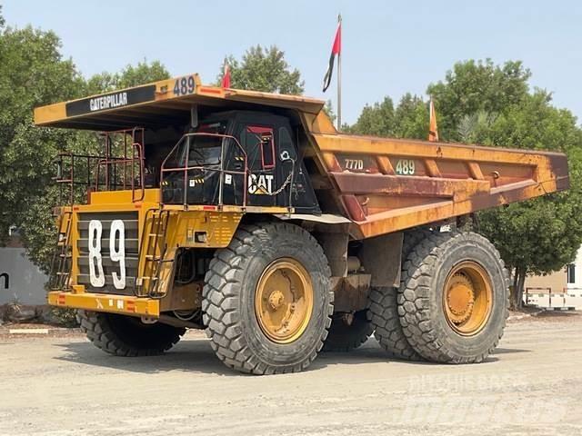 CAT 777D Knik dumptrucks