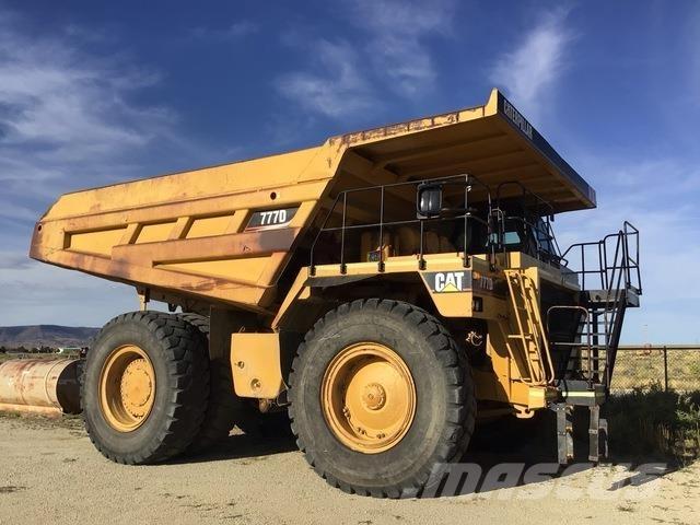 CAT 777D Knik dumptrucks