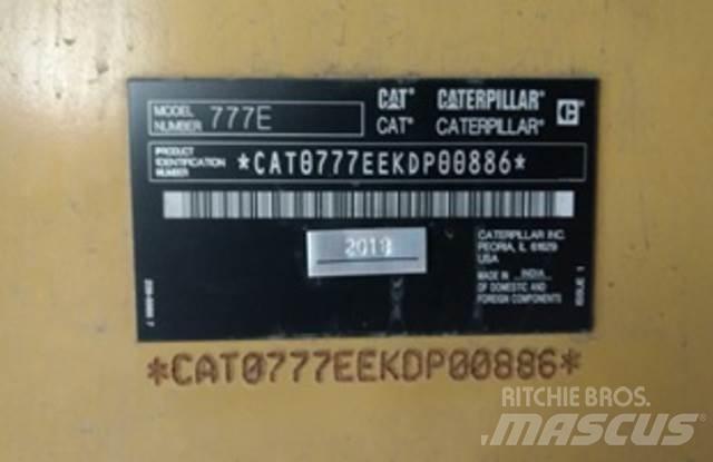 CAT 777E Knik dumptrucks