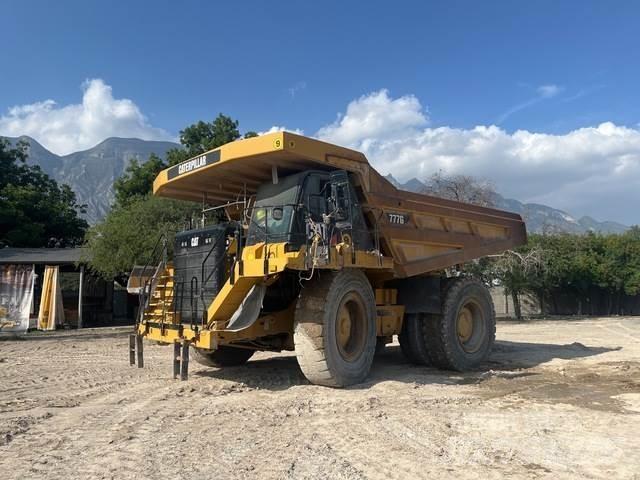 CAT 777G Knik dumptrucks
