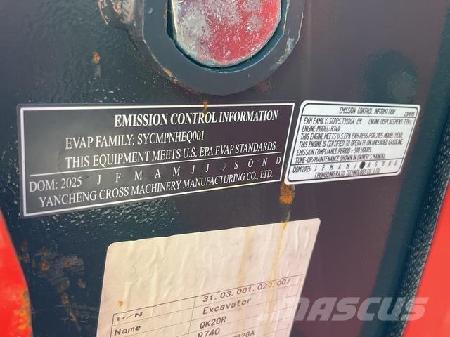 CFG QK20R Rupsgraafmachines