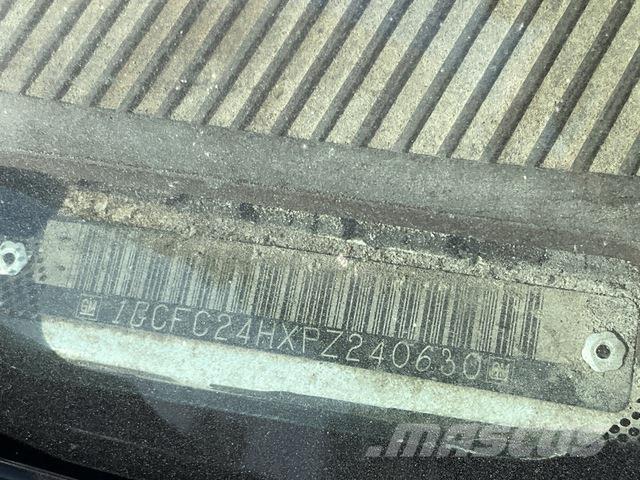 Chevrolet 2500 Bestelwagens met open laadbak