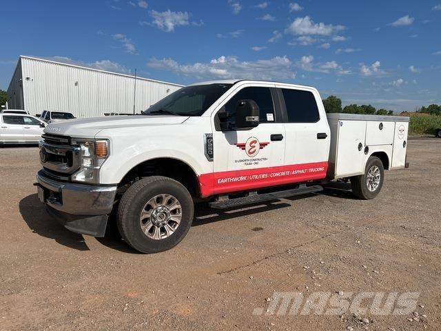Ford F-250 Bestelwagens met open laadbak