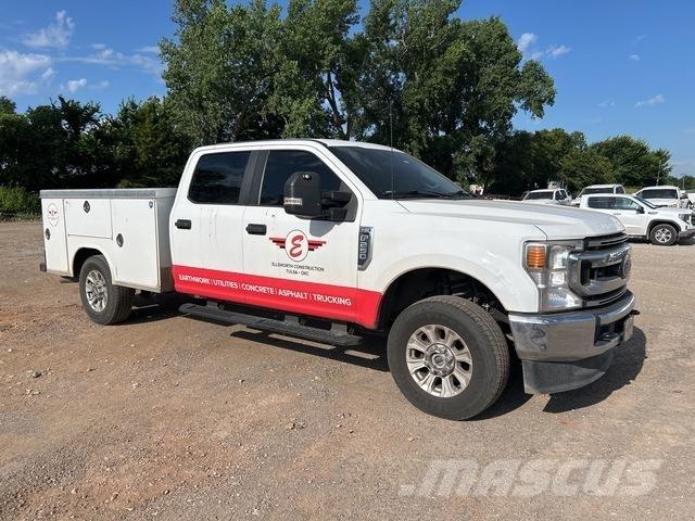 Ford F-250 Bestelwagens met open laadbak