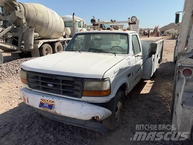 Ford F-350 Bestelwagens met open laadbak