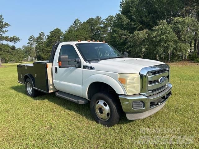 Ford F-350 Bestelwagens met open laadbak