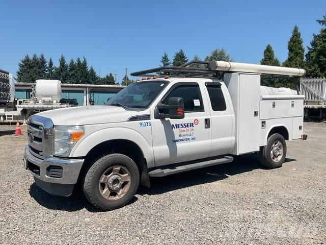 Ford F-350 Bestelwagens met open laadbak