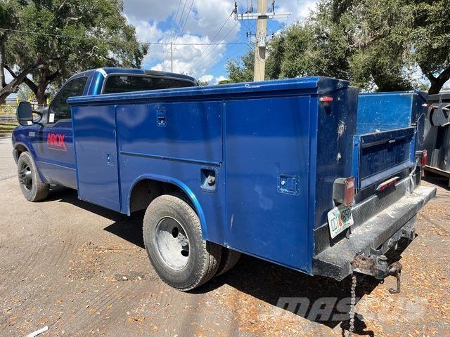 Ford F-350 Bestelwagens met open laadbak