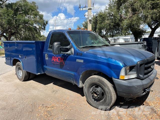 Ford F-350 Bestelwagens met open laadbak