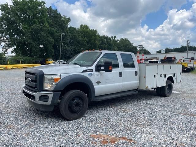Ford F-450 Bestelwagens met open laadbak
