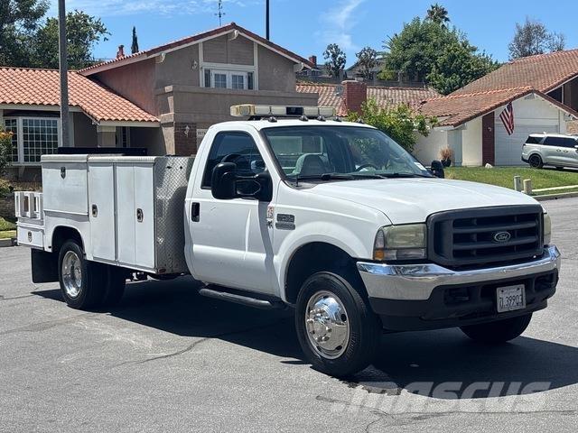 Ford F-450 Bestelwagens met open laadbak