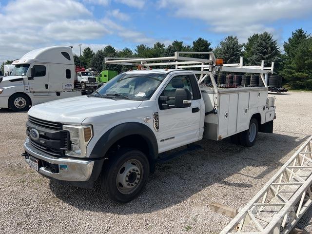 Ford F-450 Bestelwagens met open laadbak