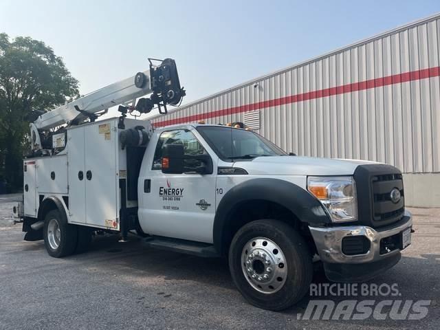 Ford F-550 Bestelwagens met open laadbak