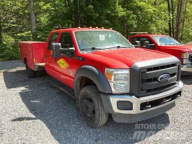 Ford F-550 Bestelwagens met open laadbak