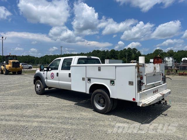 Ford F-550 Bestelwagens met open laadbak