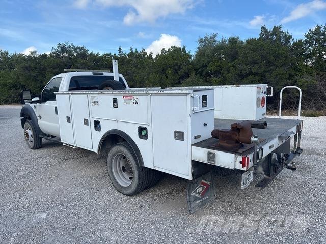 Ford F-550 Bestelwagens met open laadbak