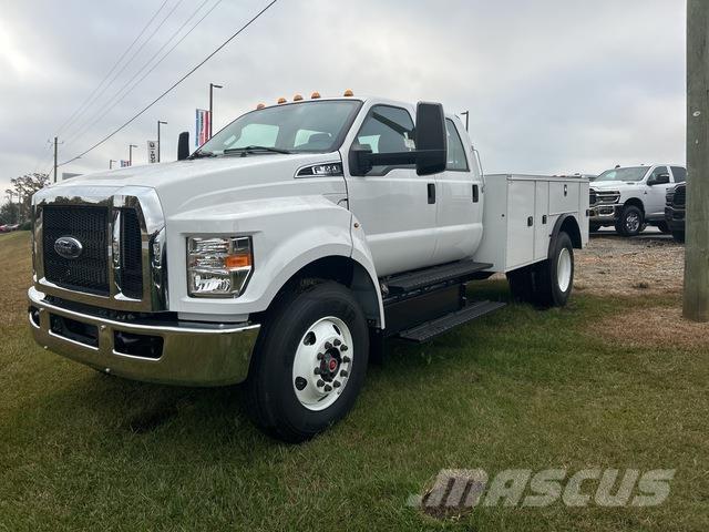 Ford F-650 Bestelwagens met open laadbak
