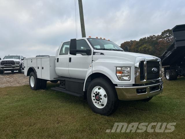 Ford F-650 Bestelwagens met open laadbak
