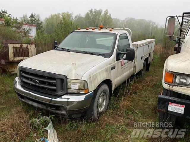 Ford F350 Bestelwagens met open laadbak