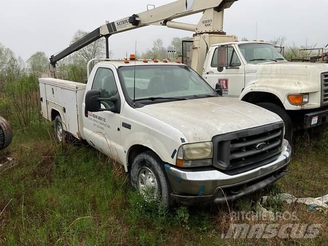 Ford F350 Bestelwagens met open laadbak