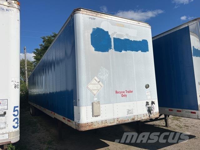 Fruehauf  Gesloten opbouw trailers