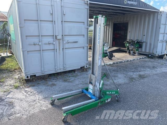 Genie SLA-10 Takels, lieren en materiaalliften