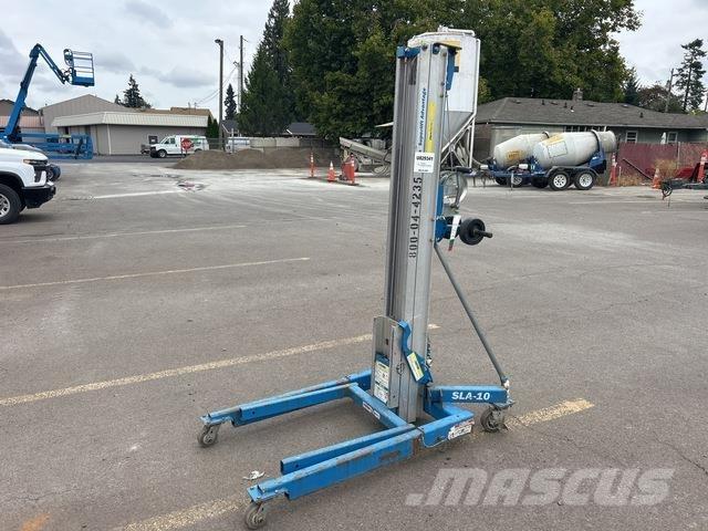 Genie SLA-10 Takels, lieren en materiaalliften