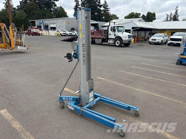 Genie SLA-10 Takels, lieren en materiaalliften